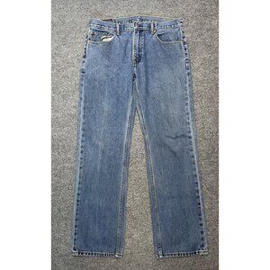 Levis 559 Relaxed Straight Fit Blue Denim Jeans W36 L34 Mens Casual Wear